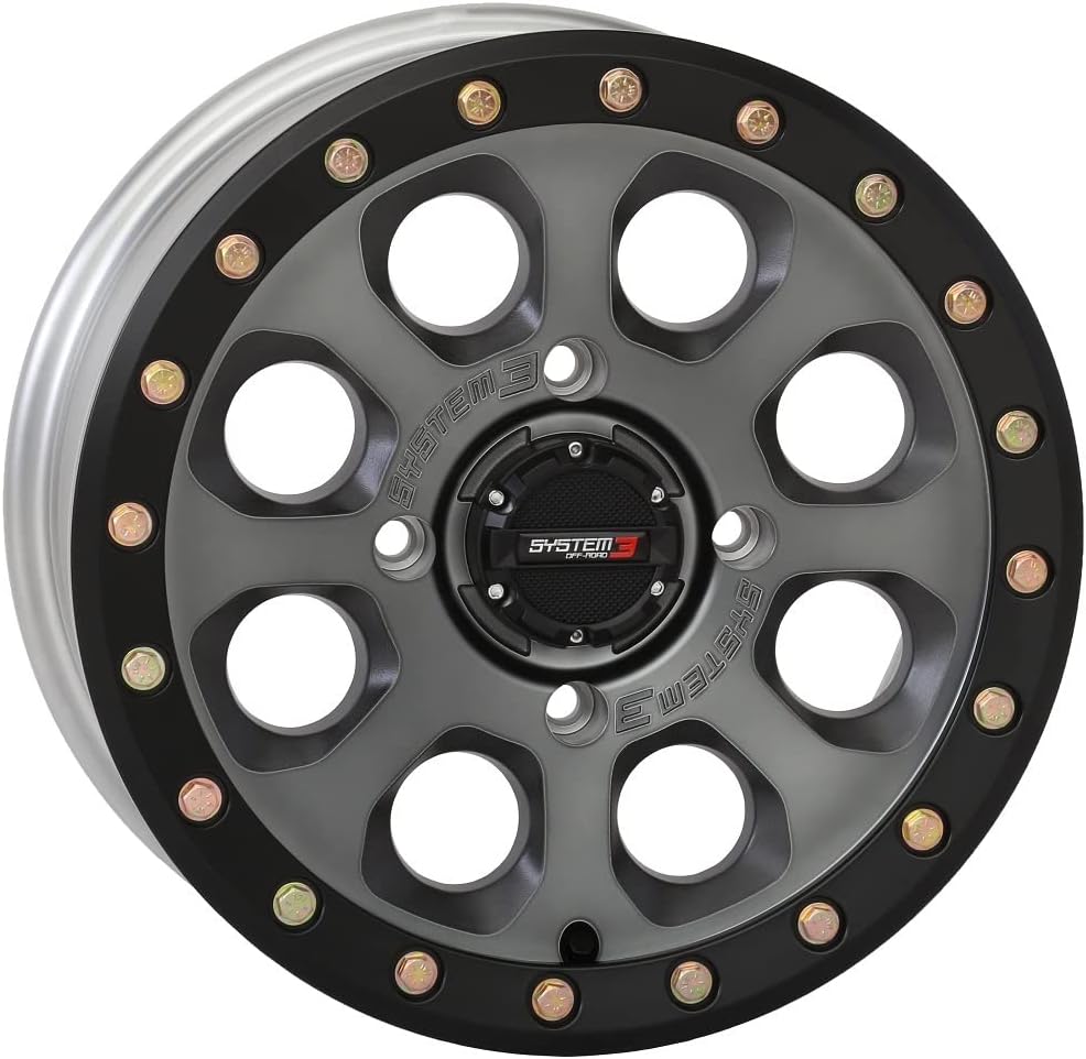 SB-7 Beadlock 15" Wheels Titanium (5+2) Polaris RZR 1000 XP/Ranger XP 900/1000 - Image 2