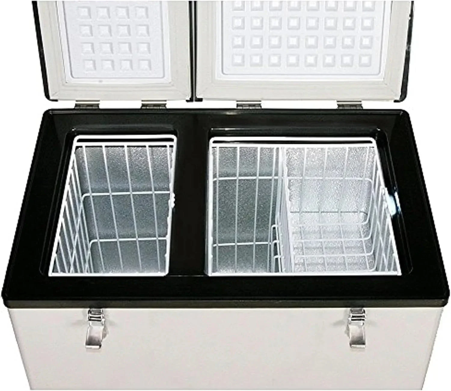 FM-65G 65 Quart Portable Refrigerator and Deep, AC 110V/ DC 12V, Real Chest Freezer for Car, Home, Camping, and RV with-8掳F to 50掳F Temperature Range, Gray, One Size - Image 16