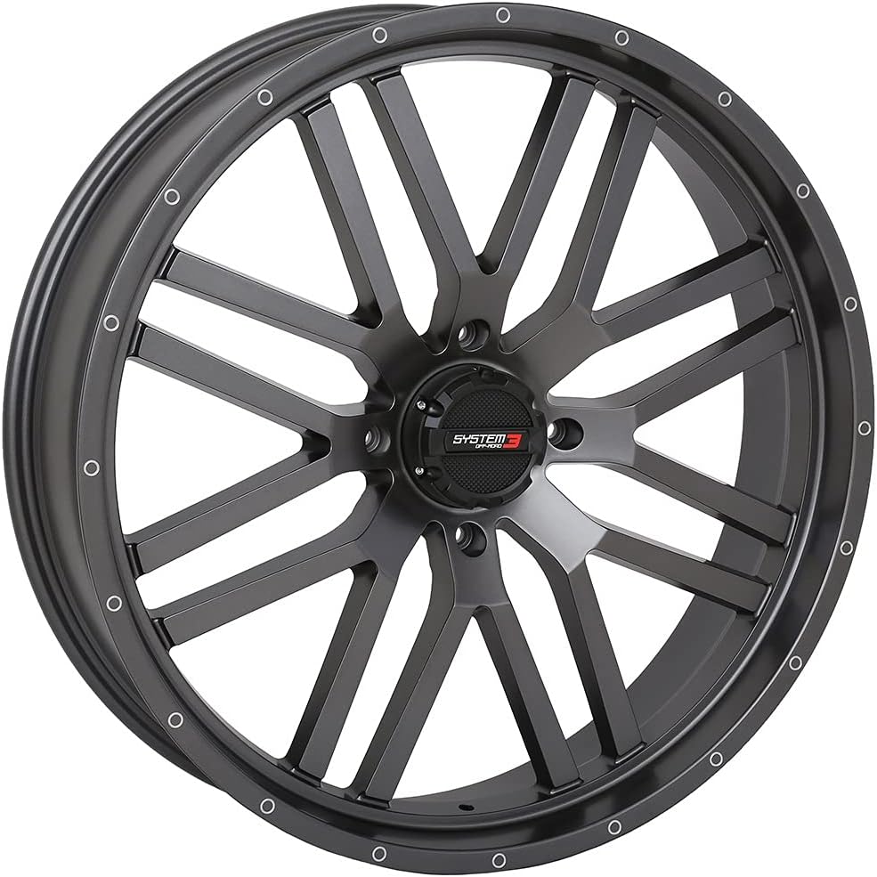 System 3 ST-3 Gunmetal UTV Wheels 22" Polaris RZR 1000 XP/Ranger XP 900/1000 - Image 2