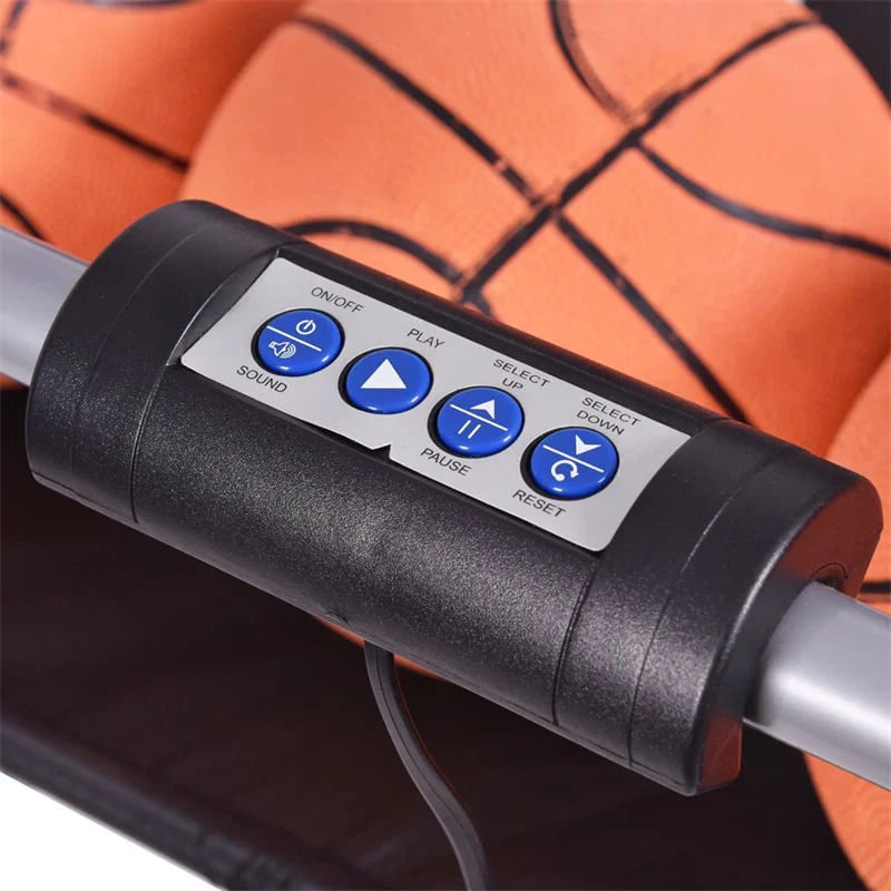 Foldable Indoor Basketball Arcade Game with 4 Balls Electronic Double Shot LED Scoring System for Kids Adults - Image 7