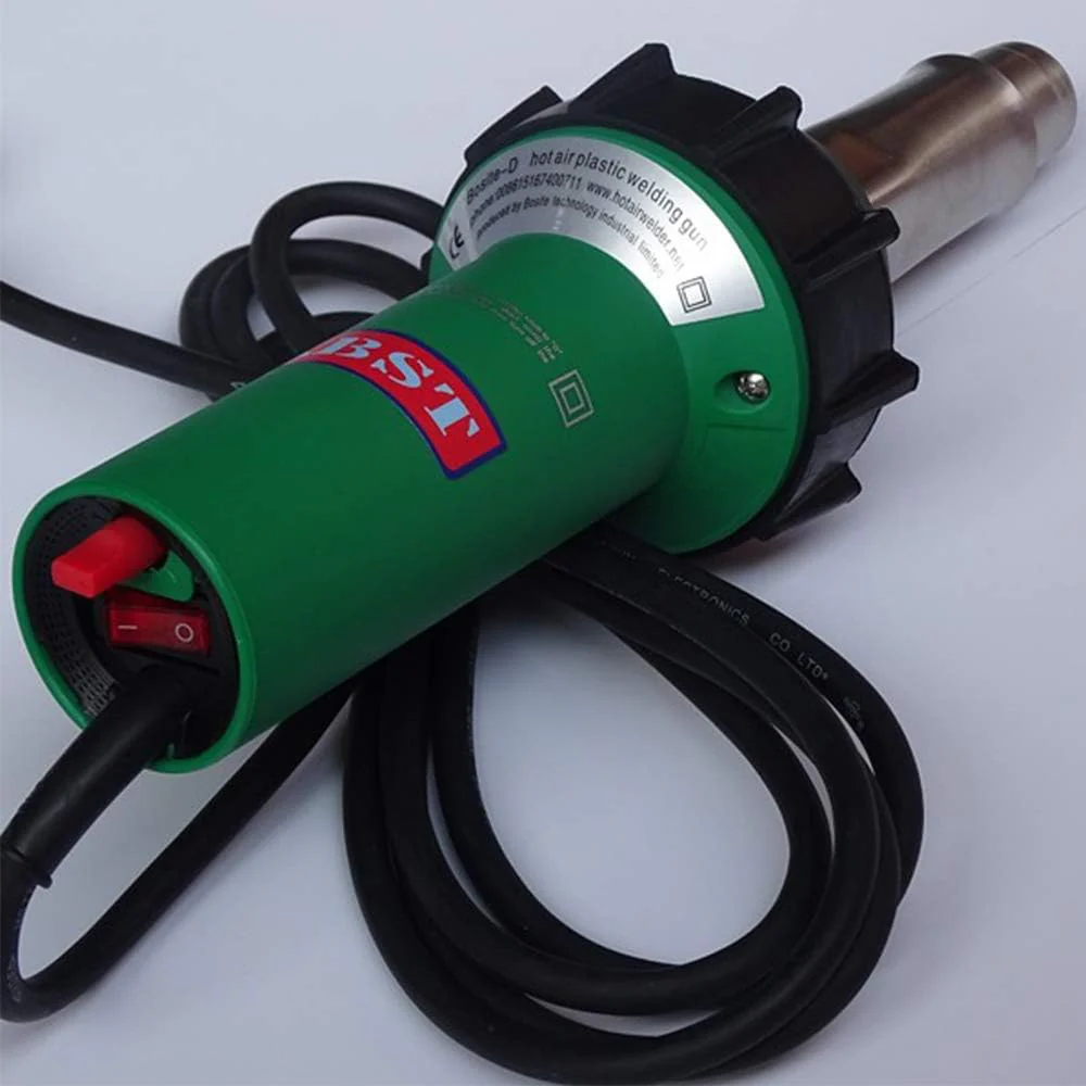 Hot Air Plastic Welder 110V 1600W Heat Gun Professional Welding Torch Gun for PVC, TPO, Vinyl Roof,Plastic Welding Kit with Welding Nozzles, Seam Rollers,All in one Plastic Welder Repair Kit - Image 2